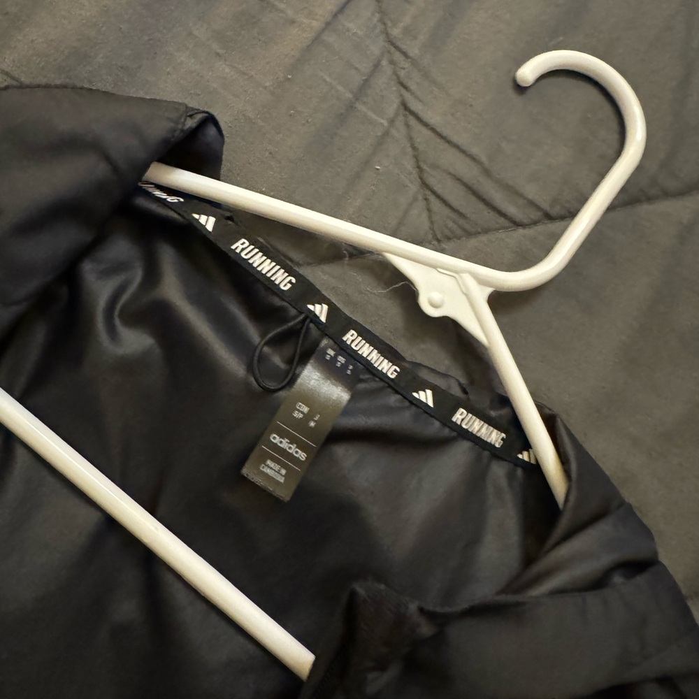 Adidas Women's Black Windbreaker Jacket - Picture 3 of 10